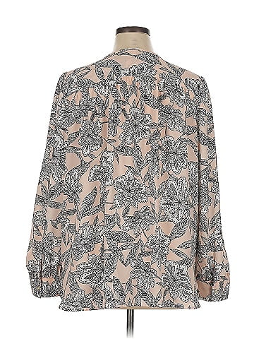 Ann Taylor LOFT Long Sleeve Blouse (view 2)