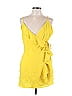 Everly Yellow Cocktail Dress Size L - photo 1