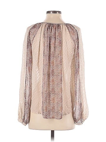 L'Agence 3/4 Sleeve Silk Top (view 2)