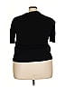 Woman Within 100% Cotton Black Cardigan Size 22 - photo 2