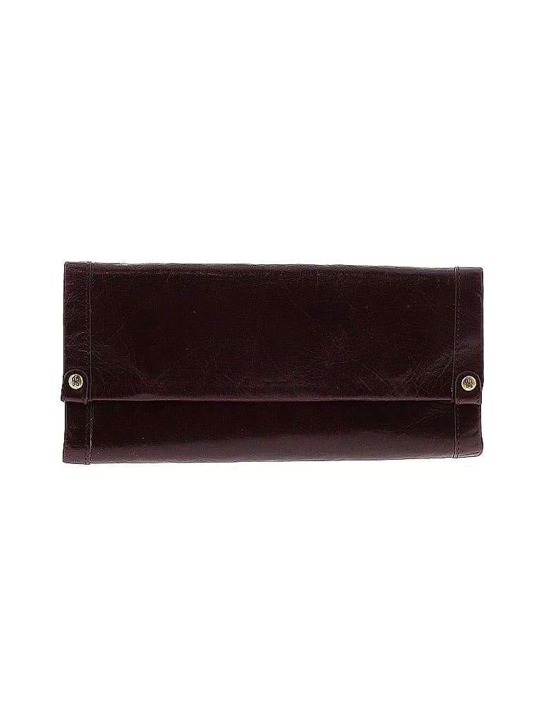 Hobo The Original 100% Leather Burgundy Leather Wallet One size - photo 1