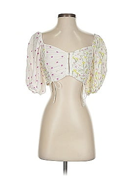 For Love & Lemons Short Sleeve Blouse