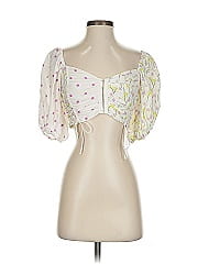 For Love & Lemons Short Sleeve Blouse