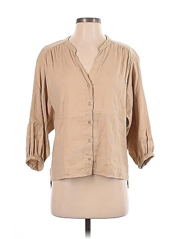 Cuyana 3/4 Sleeve Button-Down Shirt (view 1)