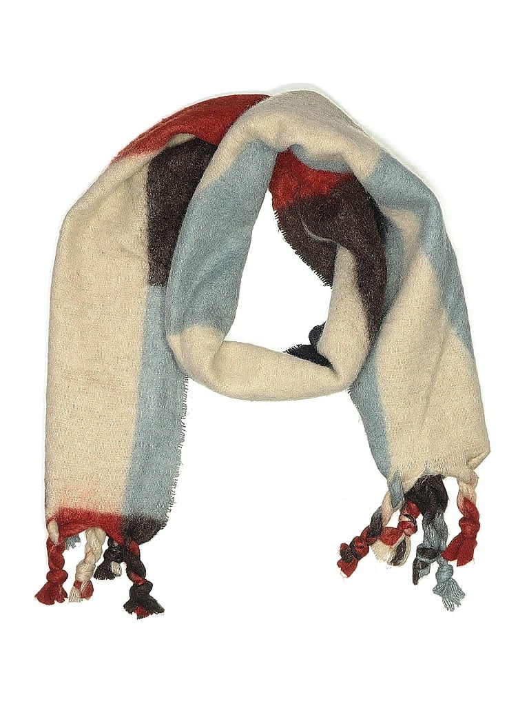 Pre-owned Assorted Brands Scarf In Brown