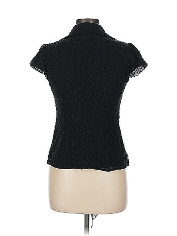 INC International Concepts Short Sleeve Silk Top (view 2)