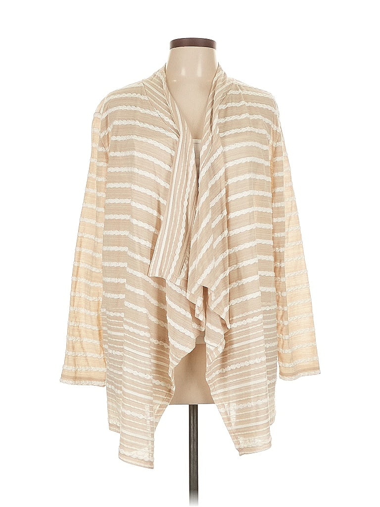 Click to view more detailed imagery on our partner's website Pre-owned Chico's Cardigan Sweater In Brown