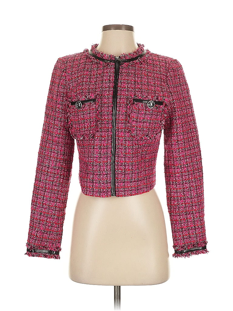 Pre-owned Guess Jacket In Pink