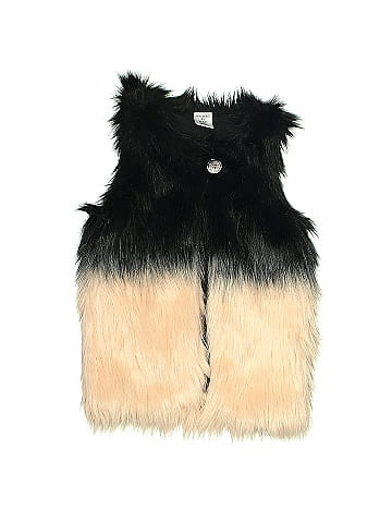 Okie Dokie Faux Fur Vest (view 1)