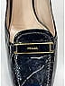 Prada Black Patent Leather Block-Heel Loafer Pumps 75mm Size EU 40 - photo 8