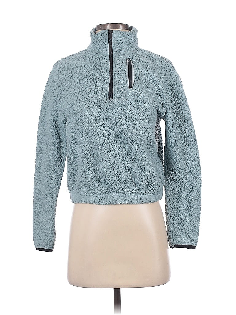 Wallflower 100% Polyester Teal Fleece Size S - photo 1
