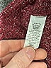 Socialite Tweed Burgundy Pullover Sweater Size XL - photo 8