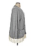 LOGO by Lori Goldstein Gray Cardigan Size XL - photo 4