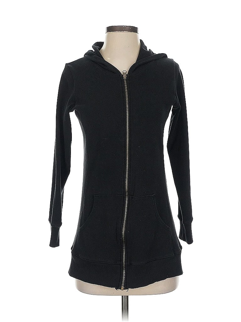 Balance Collection Black Zip Up Hoodie Size S - photo 1