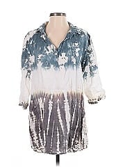 Xcvi 3/4 Sleeve Button Down Shirt