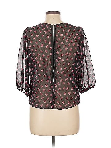 Akira Chicago Red Label Short Sleeve Blouse (view 2)