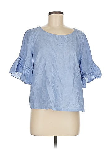 Madewell Short Sleeve Blouse (view 1)