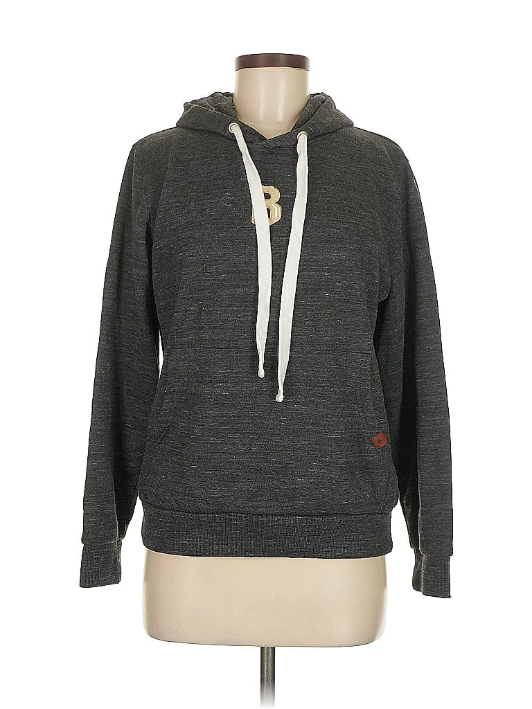 Pre-owned Doublju Pullover Hoodie In Gray