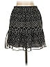 Madewell 100% Polyester Argyle Black Casual Skirt Size XS - photo 2