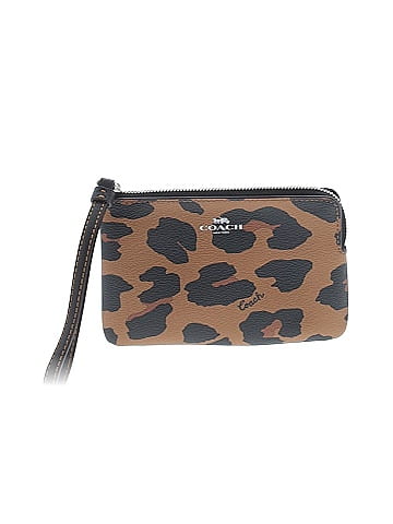 Coach Factory Leather Wristlet (view 1)