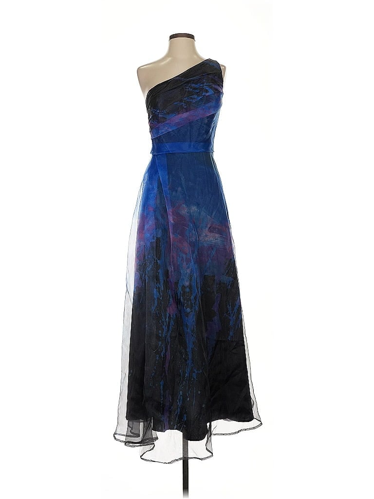 Rene Ruiz 100% Polyester Blue Cocktail Dress Size 2 - 25% off | ThredUp