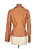 Max Studio 100% Polyurethane Brown Jacket Size M - photo 2