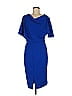Alexia Admor Solid Blue Cocktail Dress Size M - photo 1