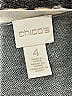 Chico's Animal Print Gray Cardigan Size XXL - photo 7