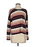ATM Stripes Brown Wool Pullover Sweater Size XS - photo 1