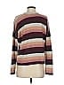 ATM Stripes Brown Wool Pullover Sweater Size XS - photo 2