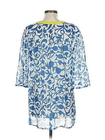 Rock Flower Paper 3/4 Sleeve Blouse (view 2)