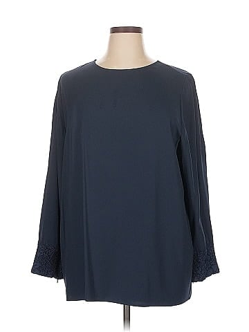 Black Label by Chico's 3/4 Sleeve Blouse (view 1)