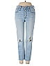 Madewell Hearts Blue Jeans Size 25 waist - photo 1