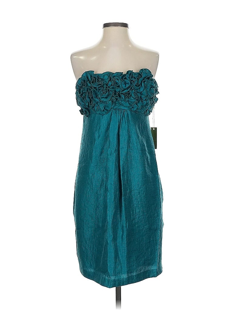 Alexia Admor Teal Cocktail Dress Size S - photo 1