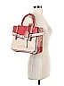 Reed Krakoff 100% Leather Color Block Burgundy Pink Leather Satchel One size - photo 2