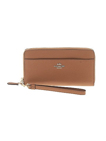 Coach Factory Leather Wristlet (view 1)