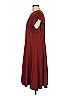 City Chic Solid Burgundy Casual Dress Size 18 - photo 5