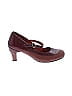 J. Shoes Burgundy Heels Size 5 1/2 - photo 1
