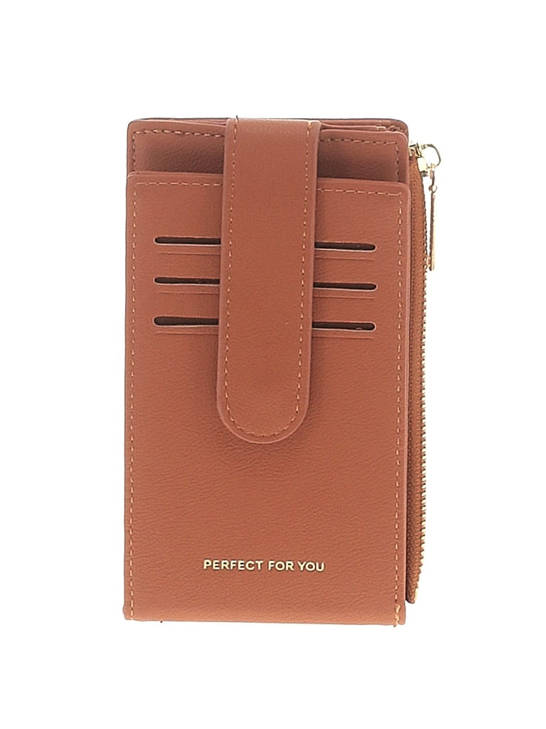 Forever Young 100% Polyurethane Tan Brown Card Holder  One size - photo 1
