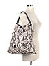 Dooney & Bourke 100% Leather Print Gray Ivory Leather Shoulder Bag One size - photo 2