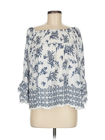 Peach Love 3/4 Sleeve Blouse (view 1)