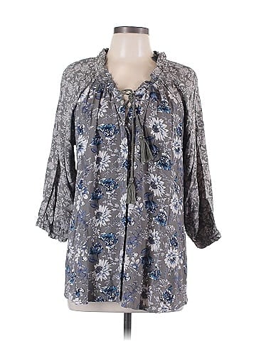 Intro 3/4 Sleeve Blouse (view 1)
