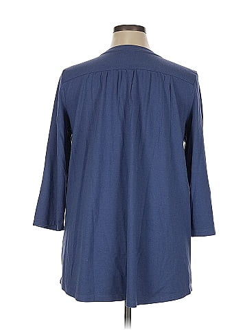Coldwater Creek 3/4 Sleeve Blouse (view 2)