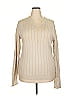 Guess Jeans 100% Cotton Ivory Tan Pullover Sweater Size XXL - photo 1