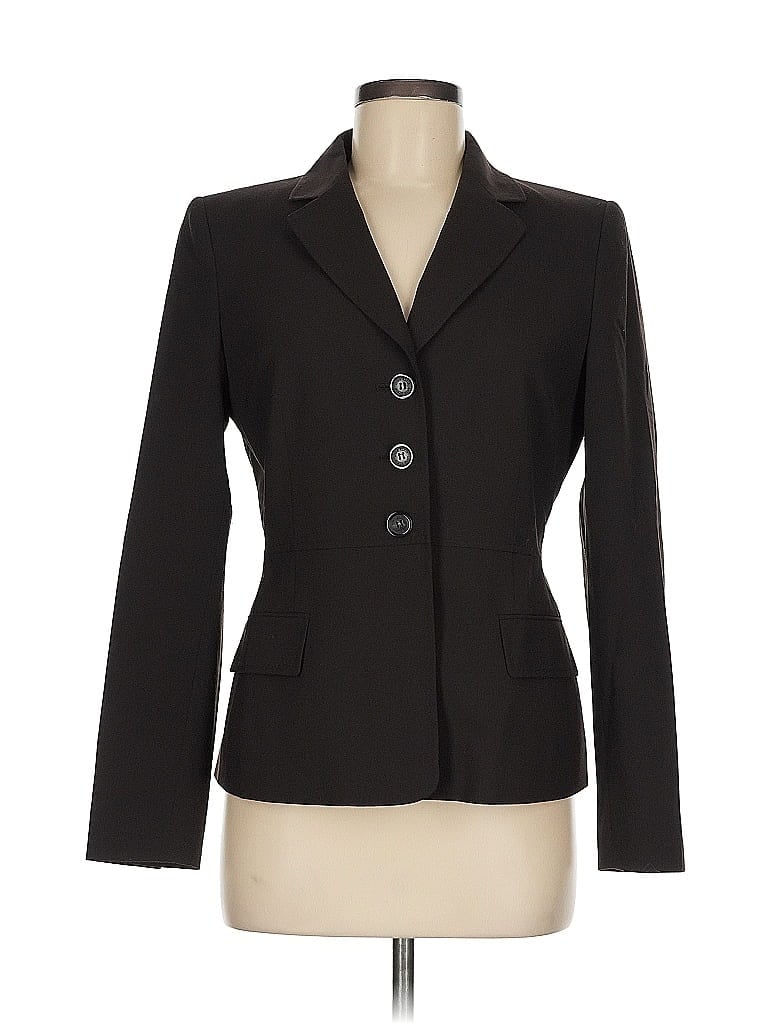 Pre-owned Anne Klein Blazer Jacket In Black