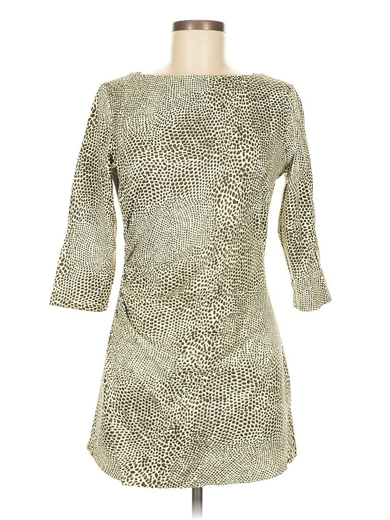 Pre-owned J. Mclaughlin Cocktail Dress In Silver