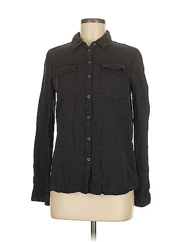 YMI Long Sleeve Button-Down Shirt (view 1)