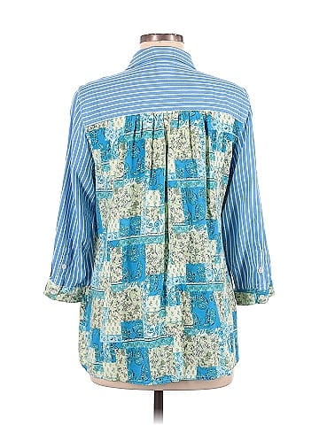 Intro 3/4 Sleeve Button-Down Shirt (view 2)