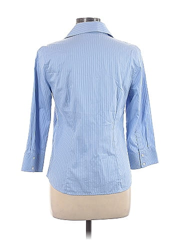 Ann Taylor 3/4 Sleeve Button-Down Shirt (view 2)