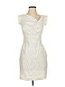 Black Halo Ivory White Cocktail Dress Size 4 - photo 1